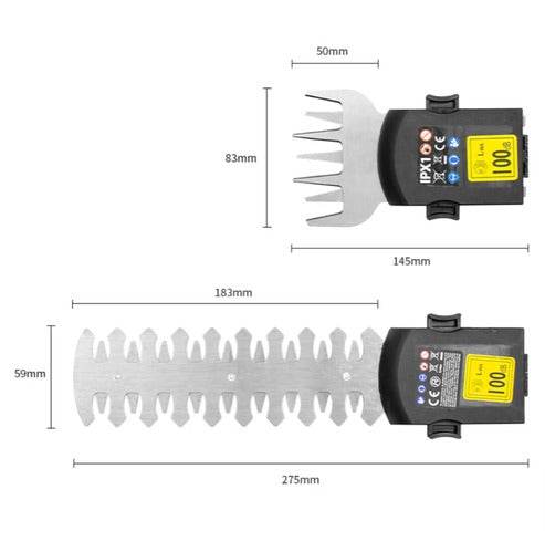Cordless Multi-Functional Lithium Battery Hedge Scissor