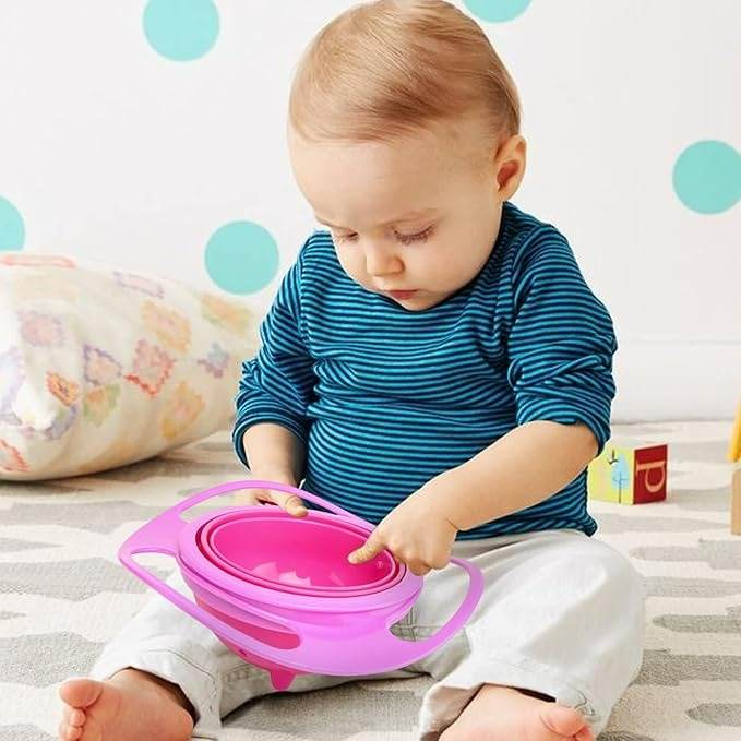 Non Spill Toddler Gyro Bowl