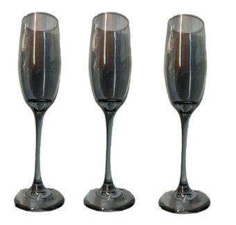 Champagne Glasses (Clear)(6 pcs)