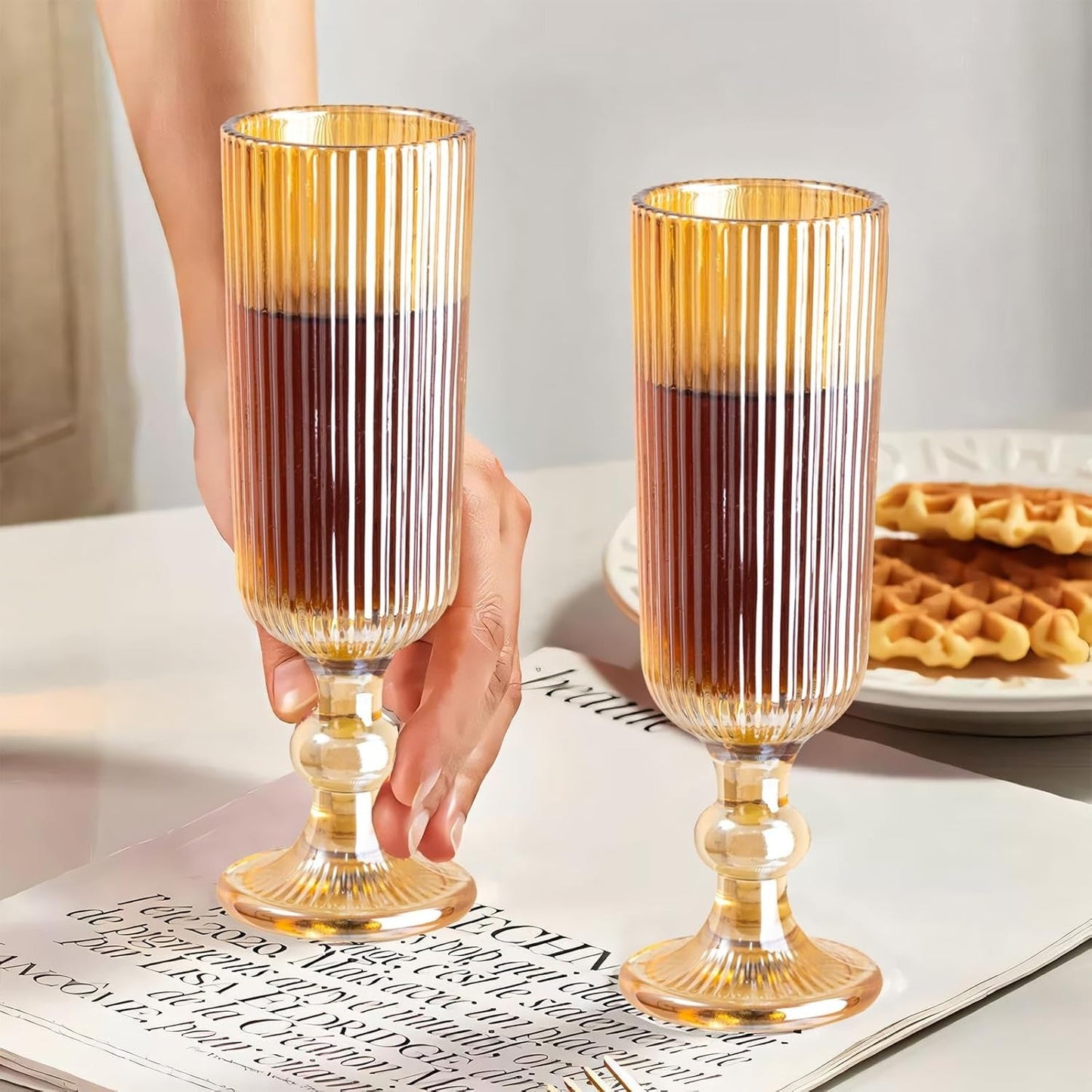 Champagne Flute Glass Set (160ml)(6 pcs)