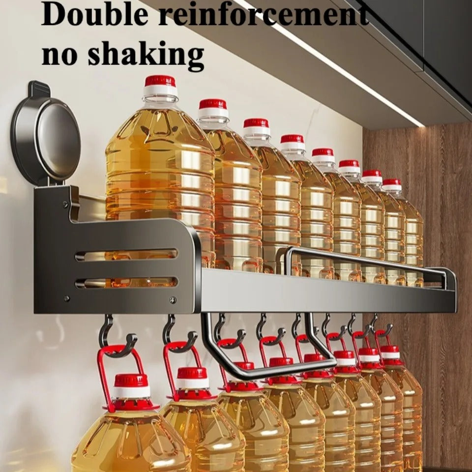 Wall Mounted Kitchen Storage Rack (60cm)(Single Cup)