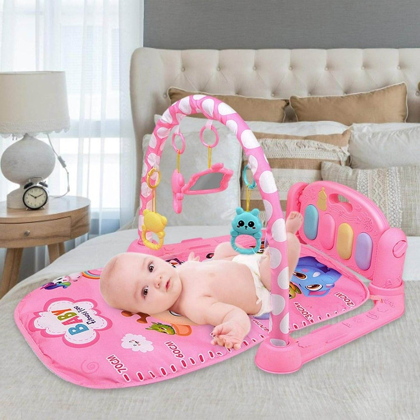 Baby Piano Fitness Play Gym With Music