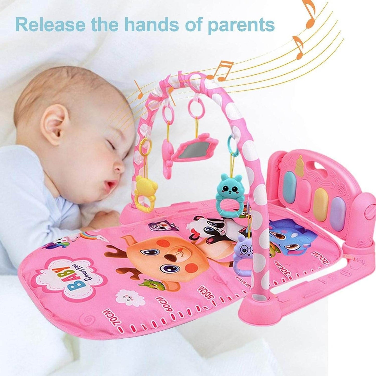 Baby Piano Fitness Play Gym With Music