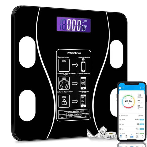 Smart Wireless Body Scale (Battery Operated) - Alt View