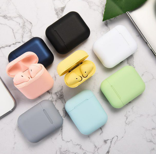 Wireless Ear pods With Charging Case (Black)