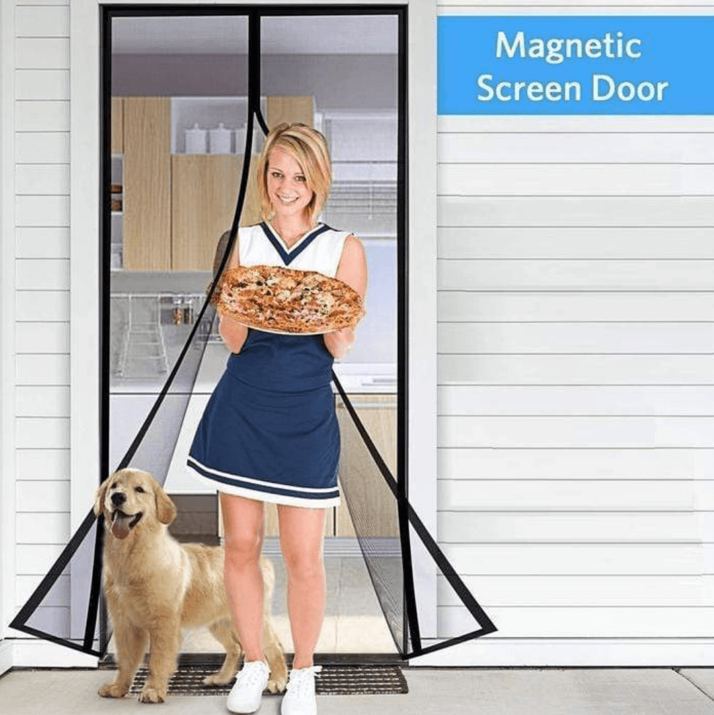 Magic Mesh Magnetic Hands Free Screen Door