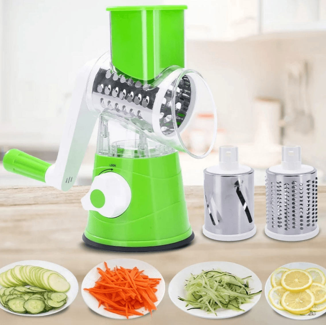 Tabletop Drum Grater