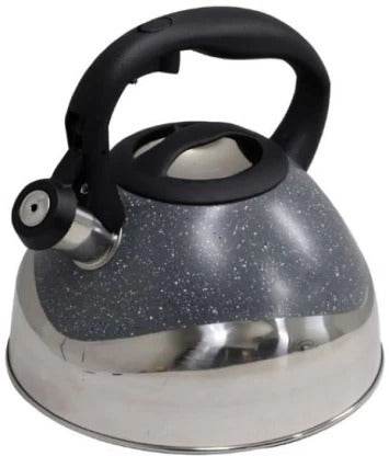 Speckled And Polished Two Tone Whistling Kettle (3L)