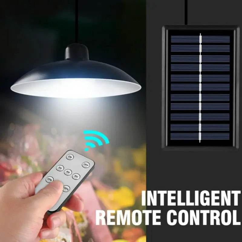 Solar LED Hanging Pendant Light - DMC Wholesale