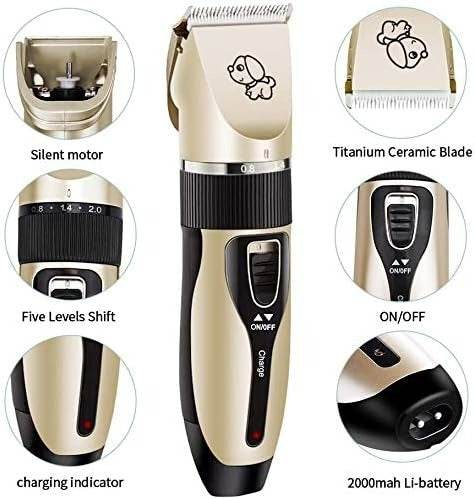 Rechargeable Pet Grooming Hair Clipper - DMC Wholesale
