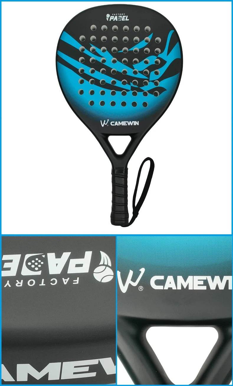 Paddle Racket Tennis Carbon Fiber Soft EVA Face Tennis Paddle