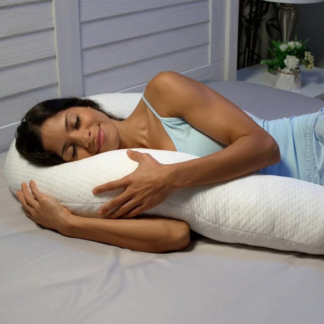 Contour Swan Body Pillow