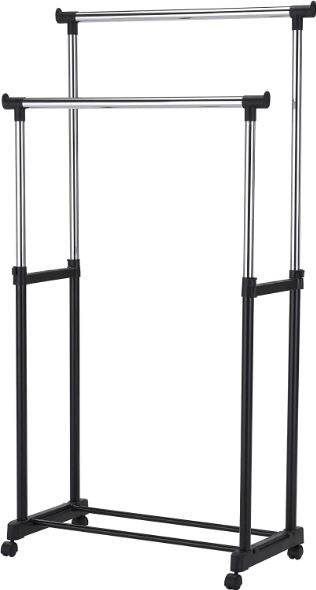 Double Hanging Garment Rack