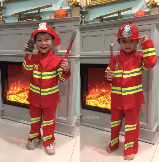 Firemen Costume For Children