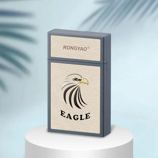 Cigarette Case with build-in Rechargeable Lighter