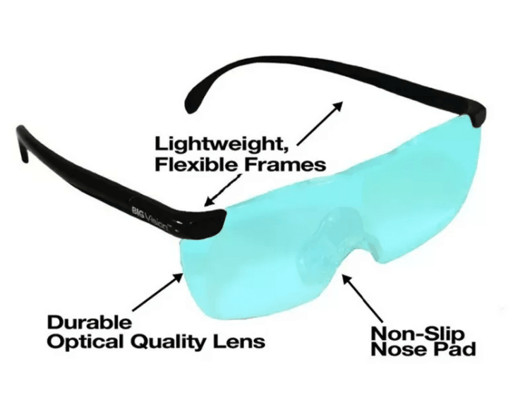 Big Vision Magnifying Glasses (160% Magnification)