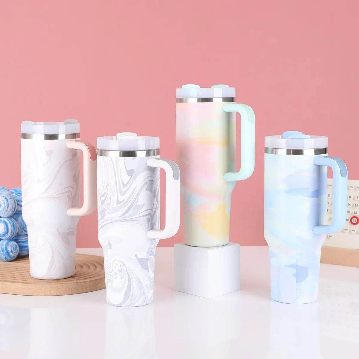Pastel Pop Vacuum Insulated Tumbler with Lid (1200ml)
