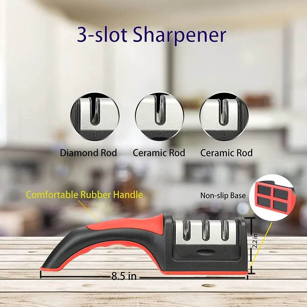 3in1 Multifunctional Knife Sharpener - DMC Wholesale