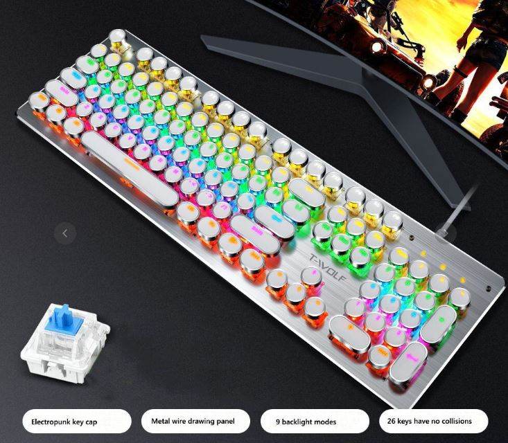 Steel Pro Mechanical Gaming and Office Keyboard