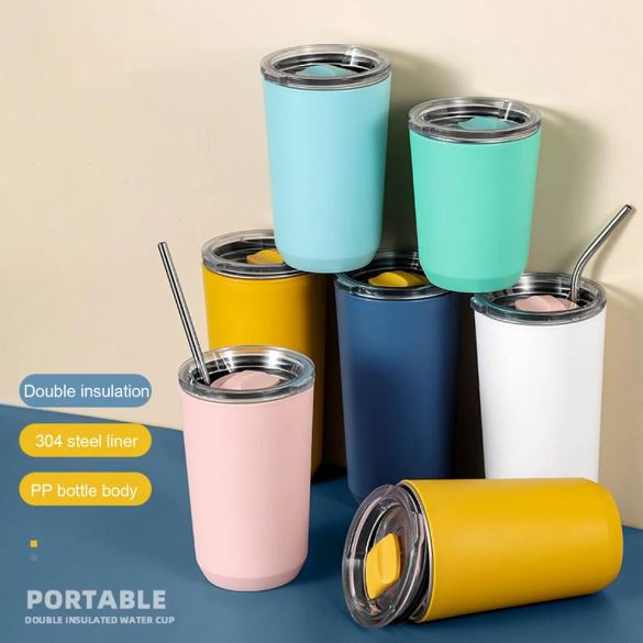 Stainless Steel Travel Coffee Cup (560ml)