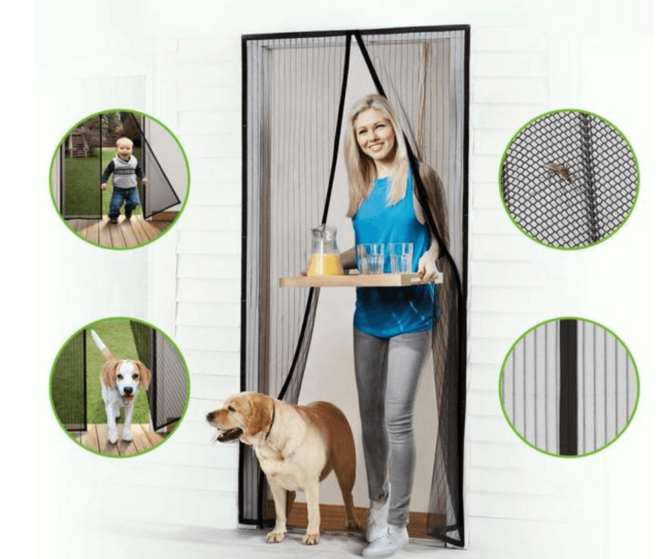 Magic Mesh Magnetic Hands Free Screen Door