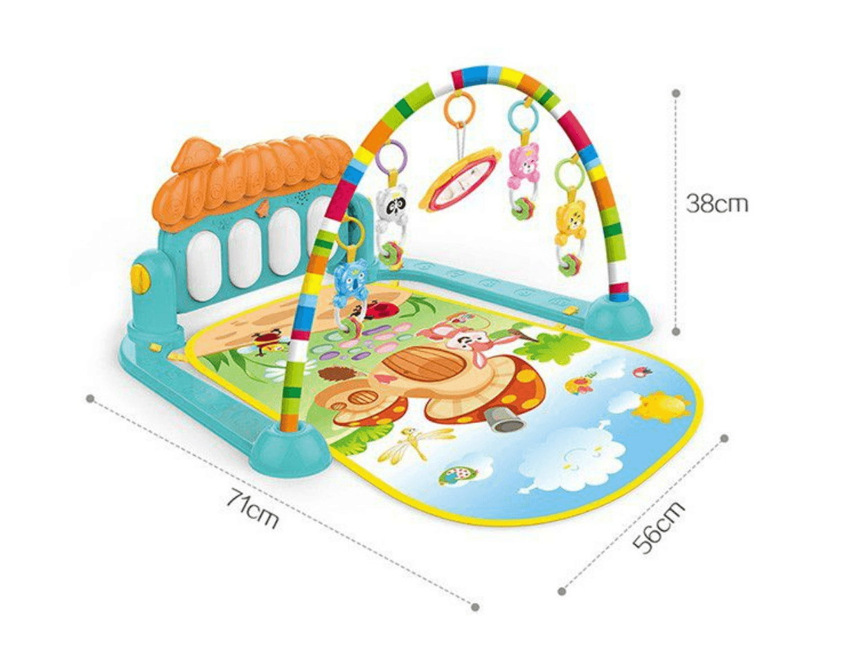 Baby Piano Fitness Play Gym With Music
