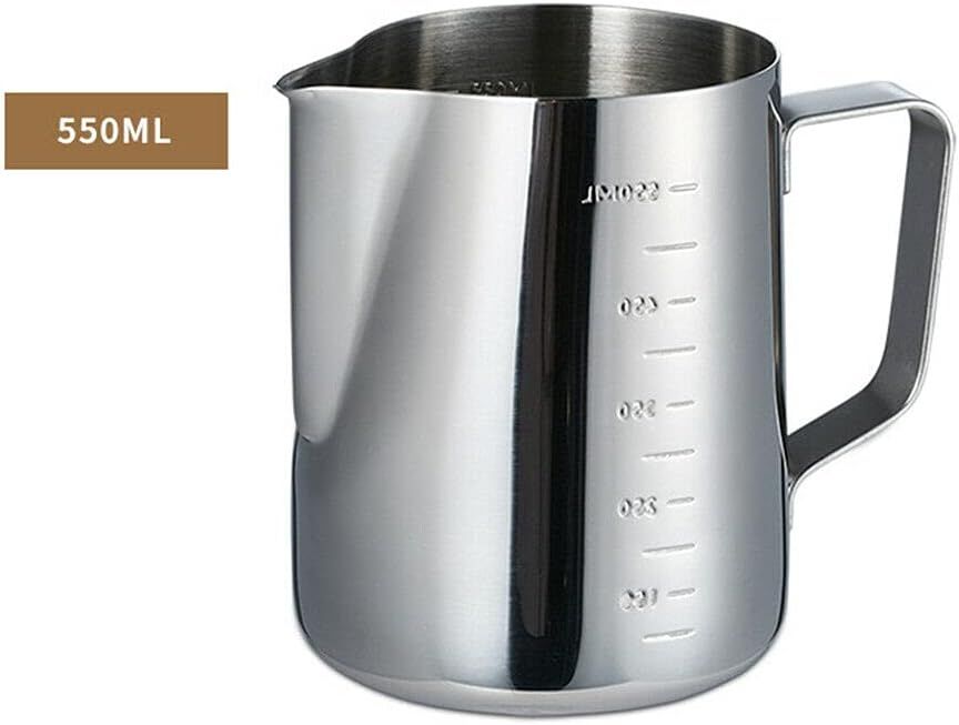Stainless Steel Milk Frothing Pitcher (550ml)