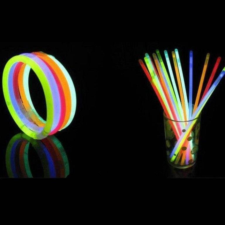Fluorescent Glow Sticks (50 pcs)