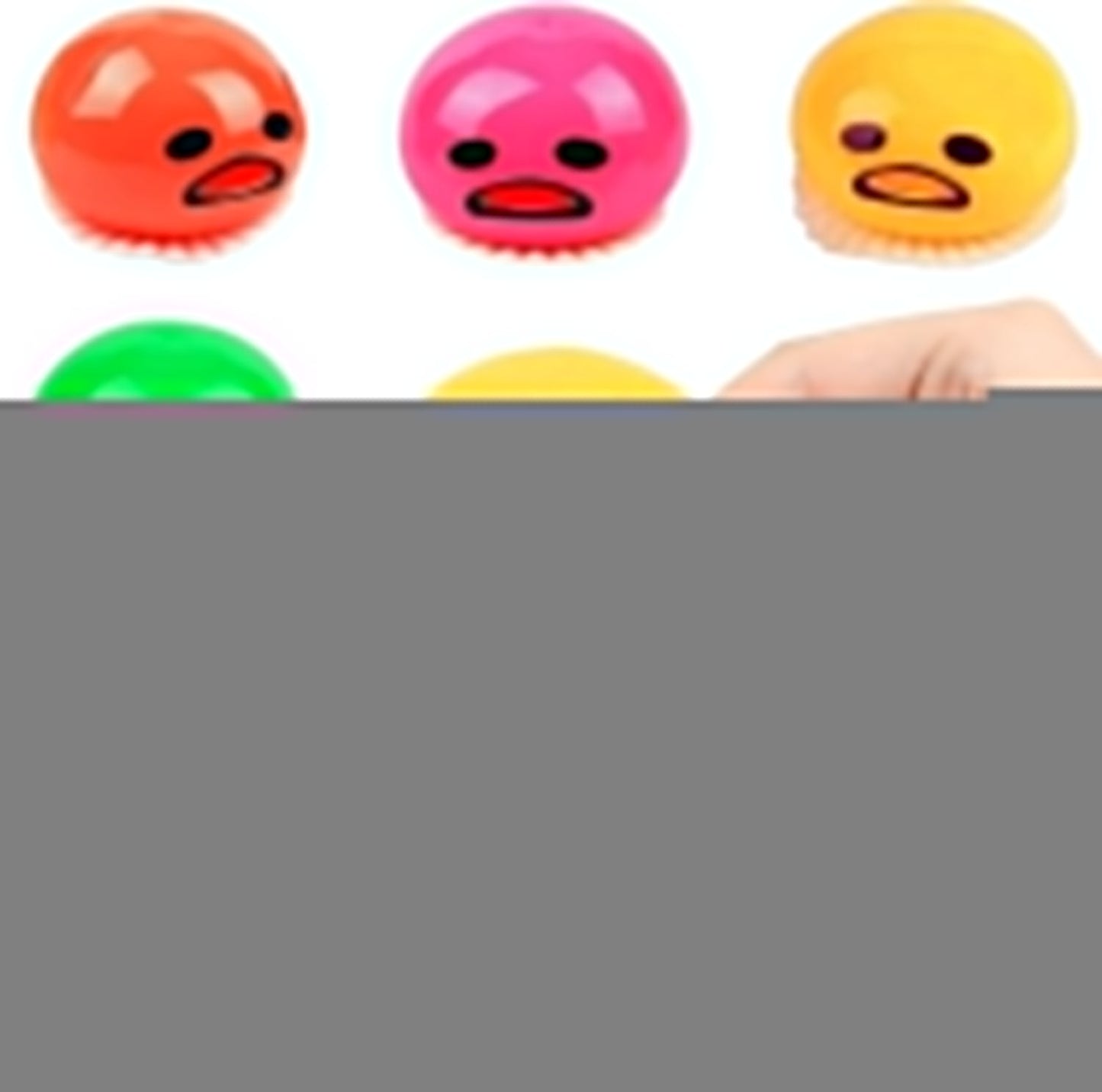 Egg Yolk Pressure Ball Squeeze Toy (Each)