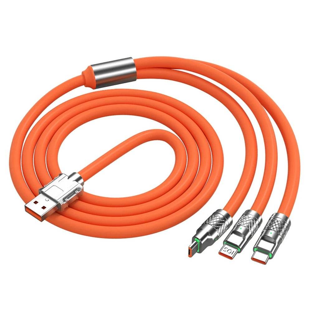3in1 Zinc Alloy Charging Cable