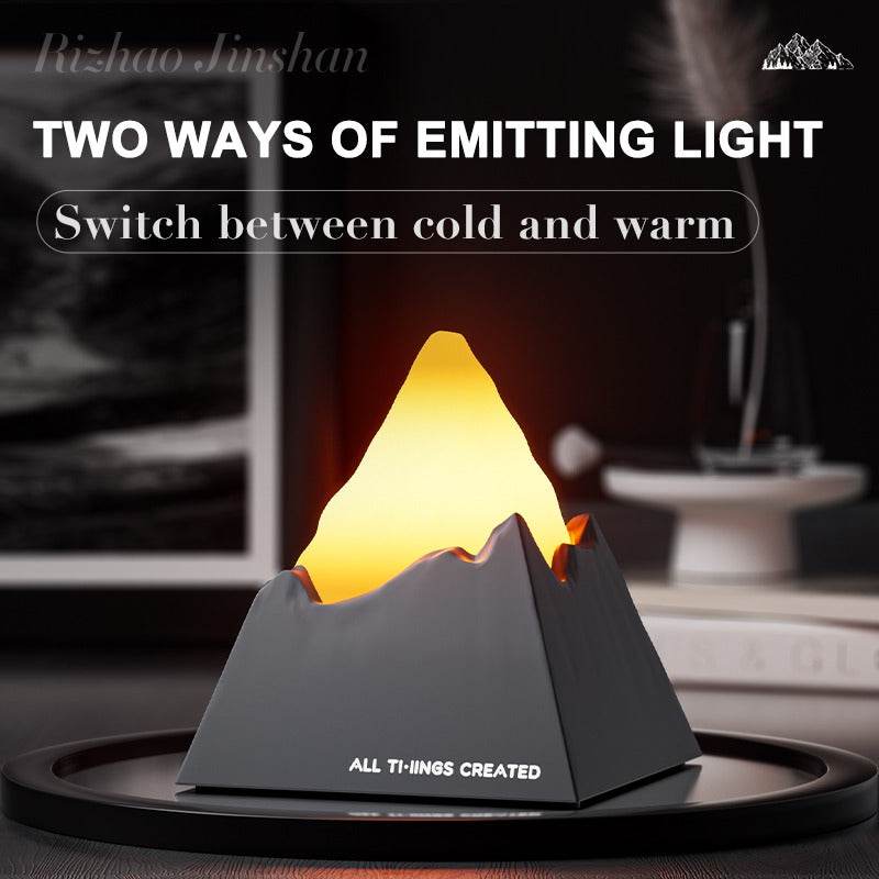 Volcano Design Portable Waterless Diffuser Lamp