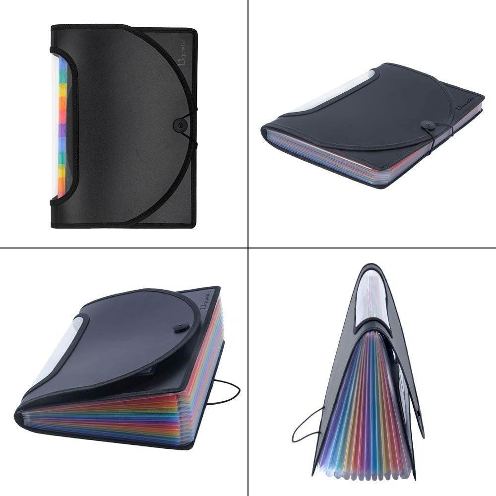 Rainbow Expandable File Organiser (A4)