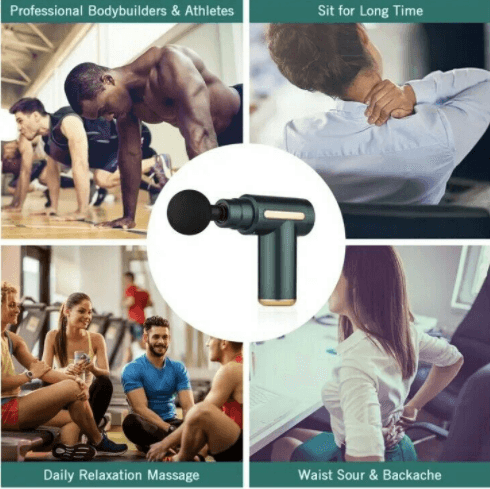 Professional Body Muscle Physiotherapy Lymphatic Drainage Massage Gun