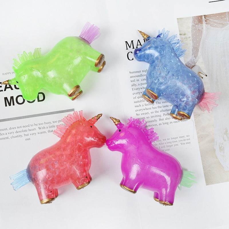 Unicorn Waterbead Squeeze Toy (Each)