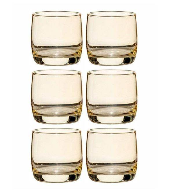 Blowing Tumbler Heavy Base Whiskey Glasses (6 pcs)(330ml)