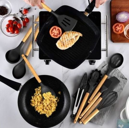Silicone Utensil Set (12 pcs)