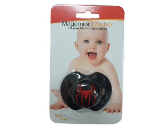 Superhero Pacifier Baby Soother With Unique Shape