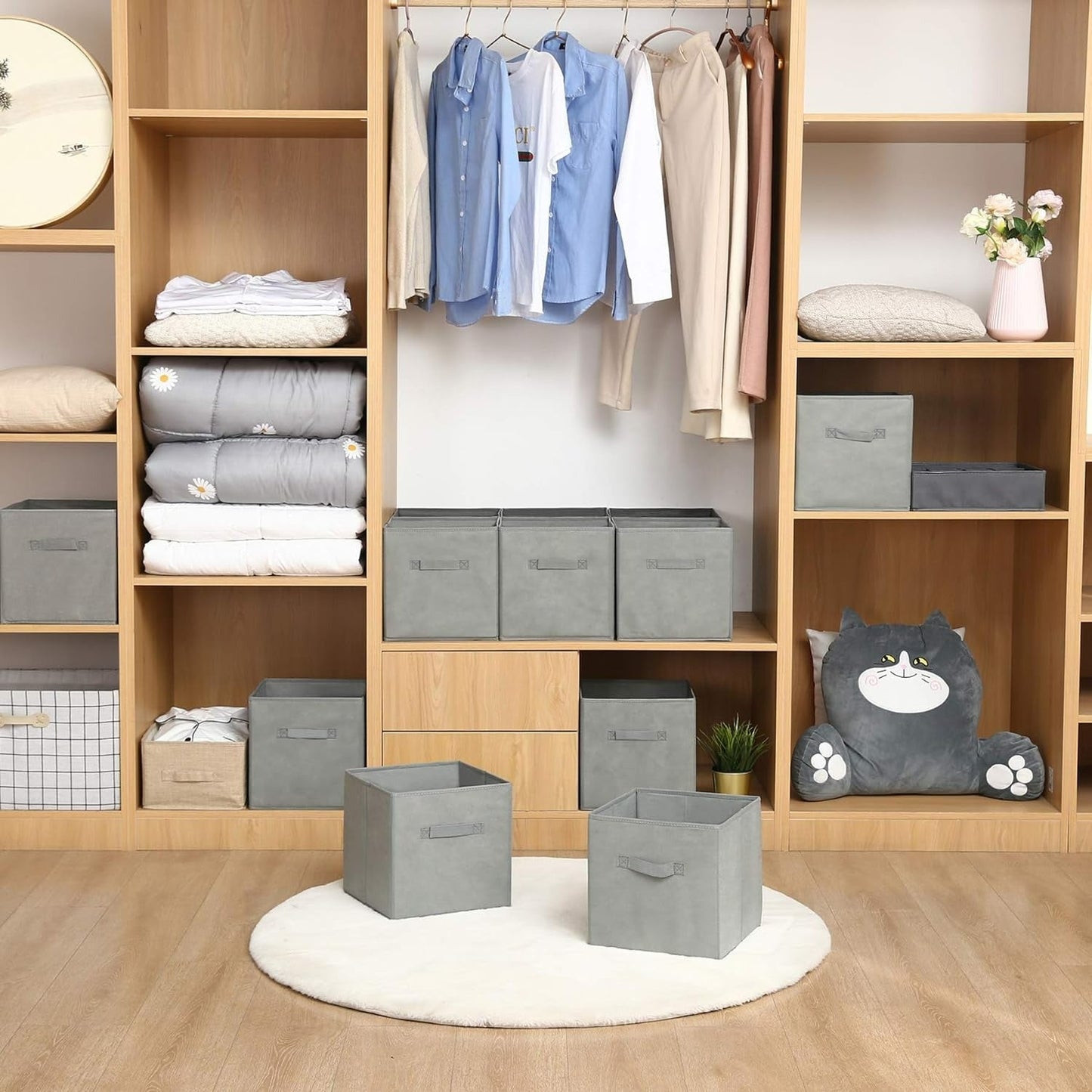 Foldable Cube Storage Bin (Each)