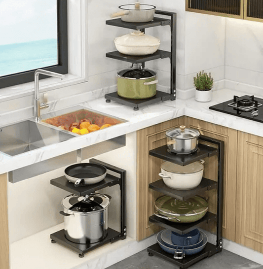 Cookware Organiser Storage Rack - DMC Wholesale