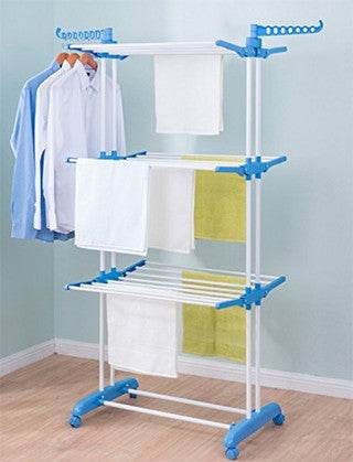 Foldable Steel Cloth Hanger (3 Tier)