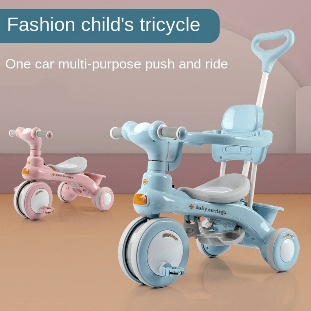 Tricycle Stroller With Lights And Music For Children
