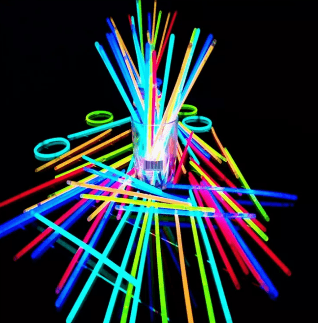 Fluorescent Glow Sticks (50 pcs)