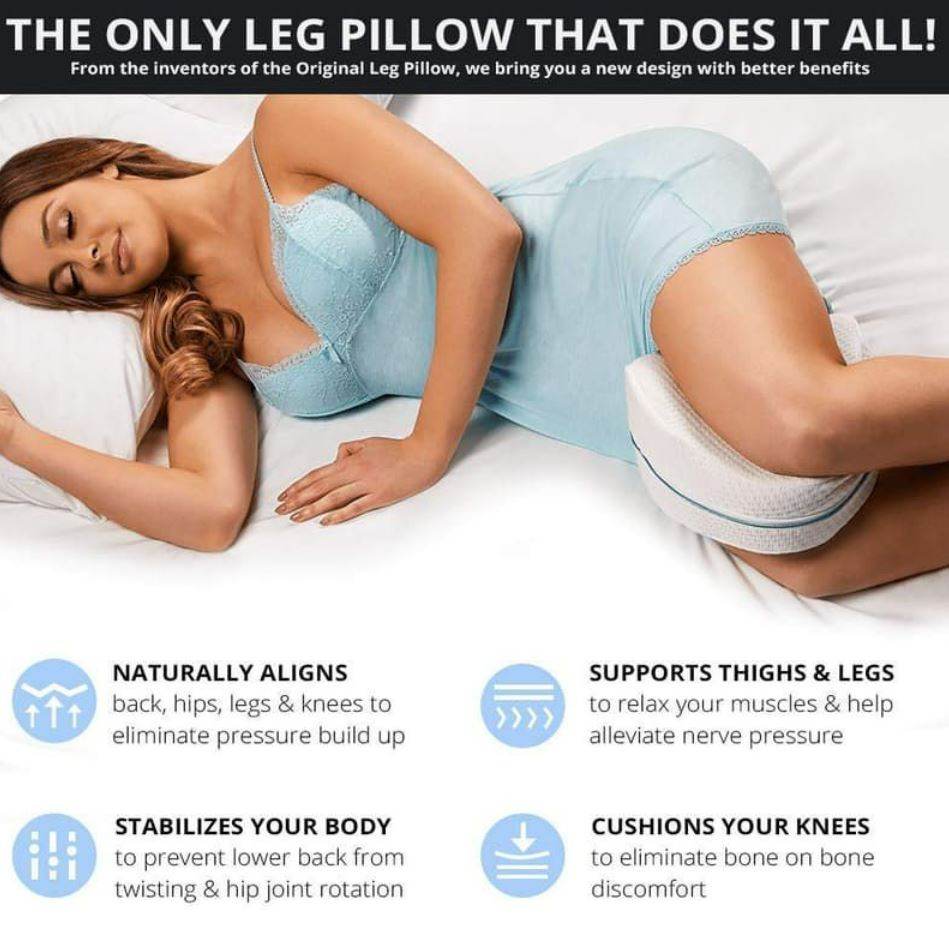 Orthopedic Memory Foam Leg Pillow