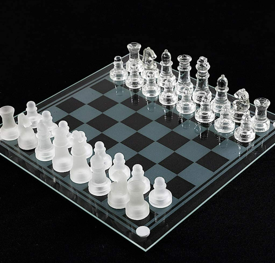Glass Chess Set