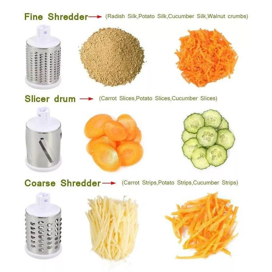 Tabletop Drum Grater