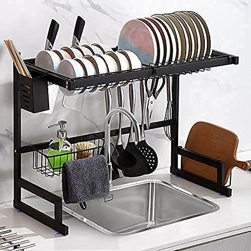 Space Saving Dish Draining Rack (85cm)
