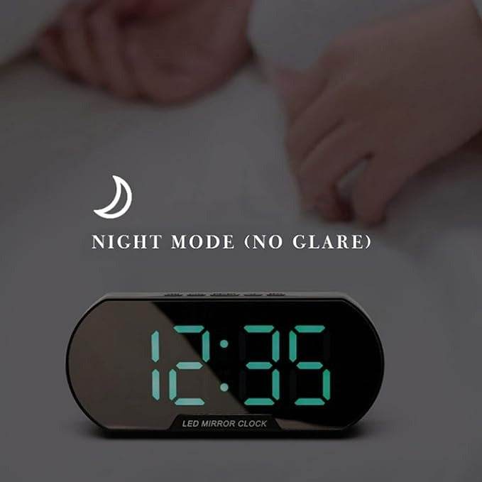 Mirror Function Digital Alarm Clock