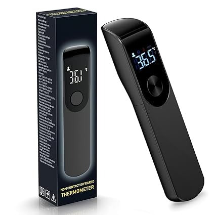 No-Touch Infrared Forehead Digital Thermometer