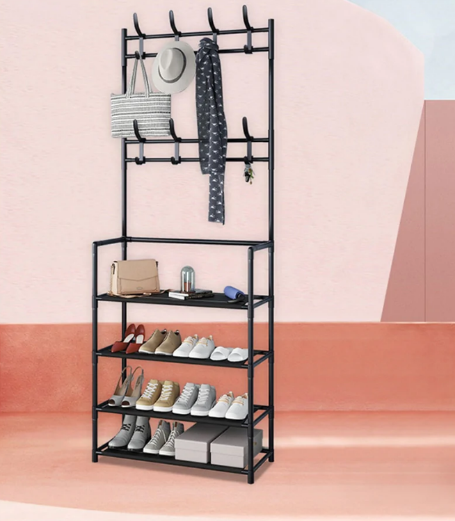 Shoe and Clothes Rack (4 Tier)