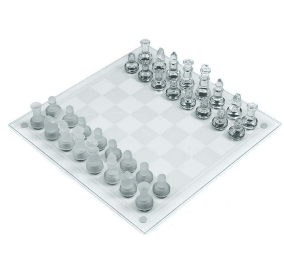 Glass Chess Set